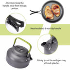 12pcs Portable Outdoor Camping Cookware