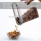 4 pc set of Plastic Food Storage Containers