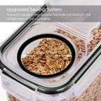 4 pc set of Plastic Food Storage Containers