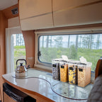 4 pc set of Plastic Food Storage Containers