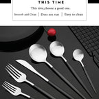 Stainless Steel Silver Cutlery Set