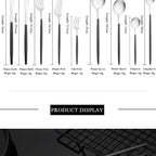 Stainless Steel Silver Cutlery Set