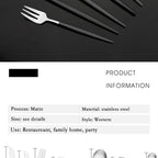 Stainless Steel Silver Cutlery Set