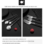 Stainless Steel Silver Cutlery Set
