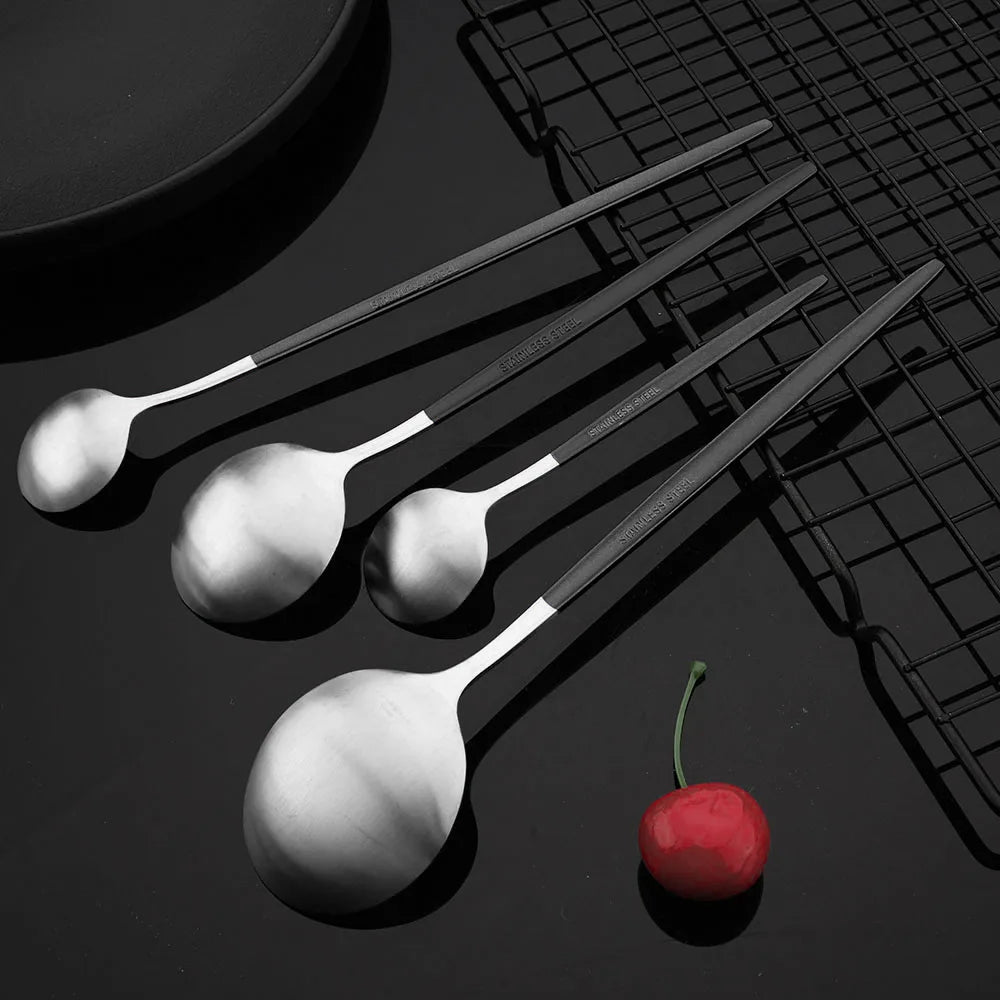 Stainless Steel Silver Cutlery Set