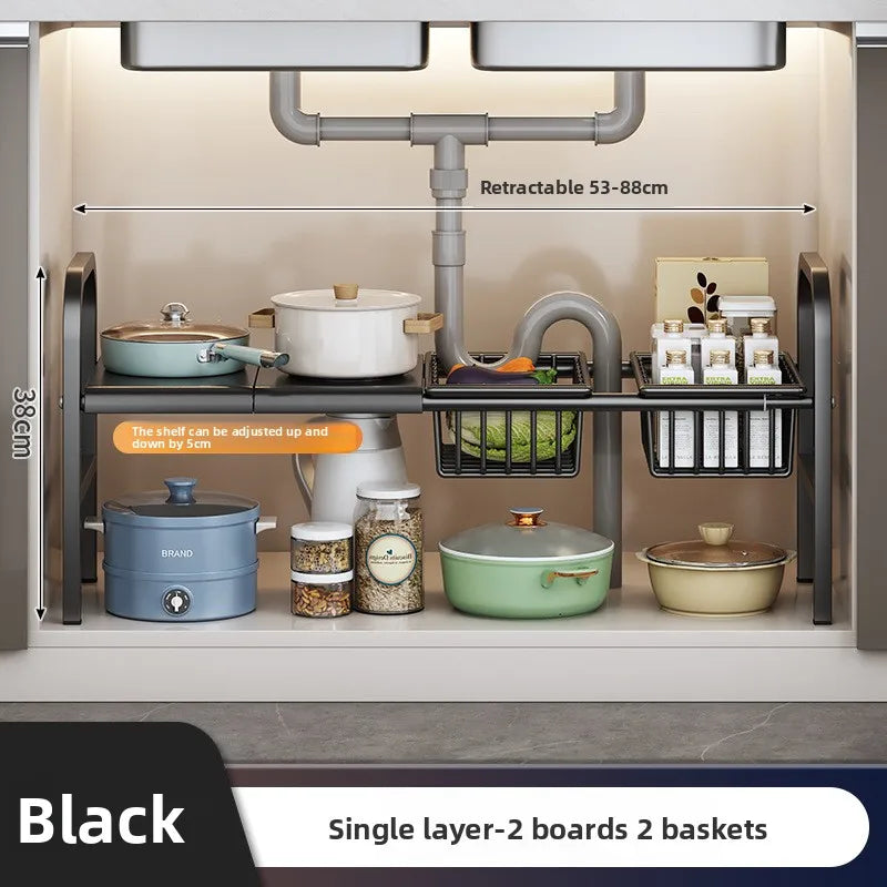 Kitchen Sink Expandable Storage