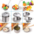 Stainless Steel Kitchen Play Set