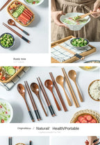 Wooden Spoon & Fork Dinner Kit