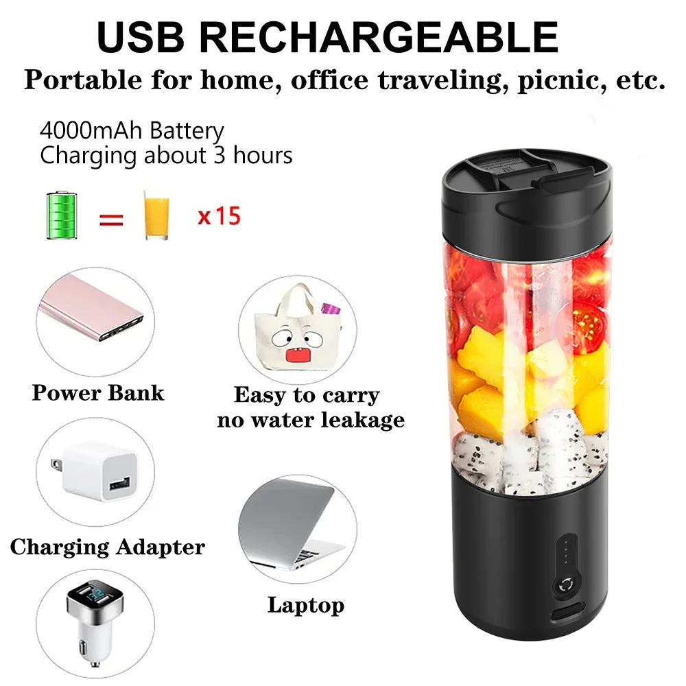 Portable Blender for Shakes and Smoothies