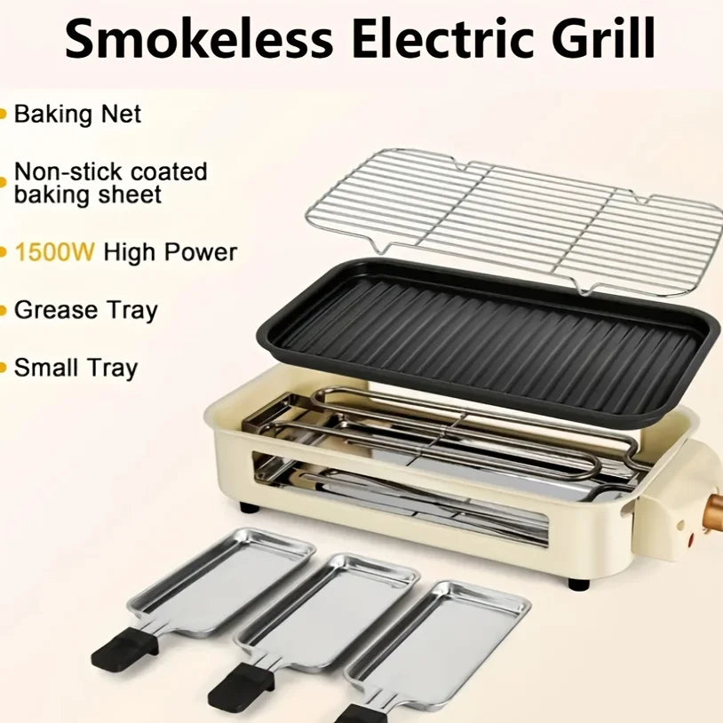 1500W Electric Indoor Grill
