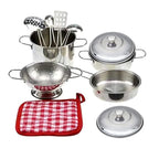 Stainless Steel Kitchen Play Set