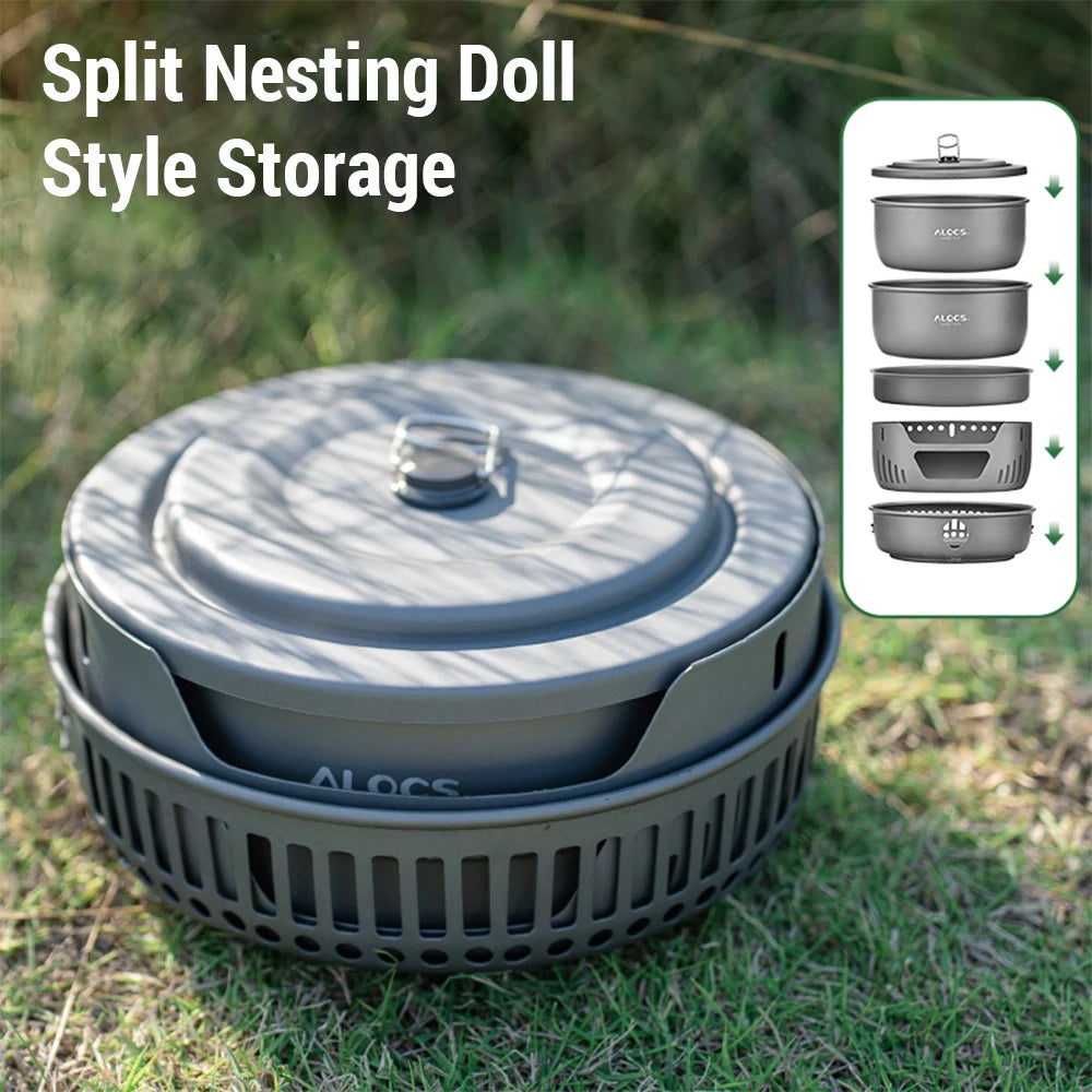 Portable Outdoor Cooking Set