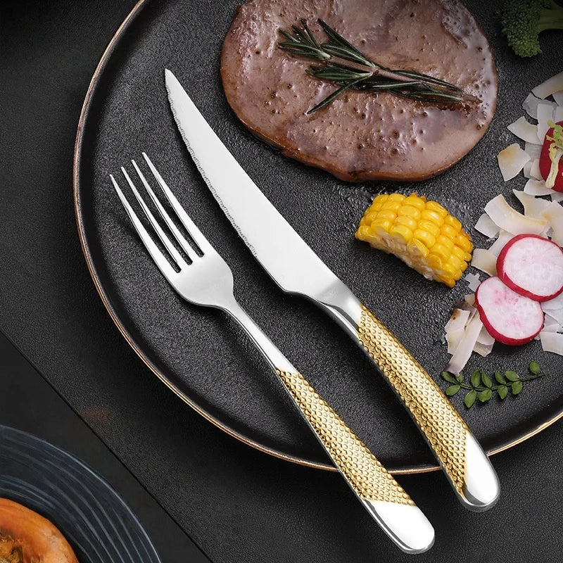 Stainless Steel Kitchen Cutlery Set