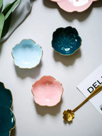 Japanese Style Ceramic Dish in Four Colors