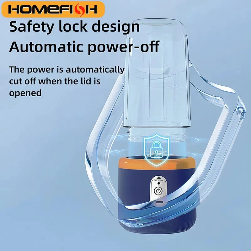 Portable Juice Blender with Drink Cups