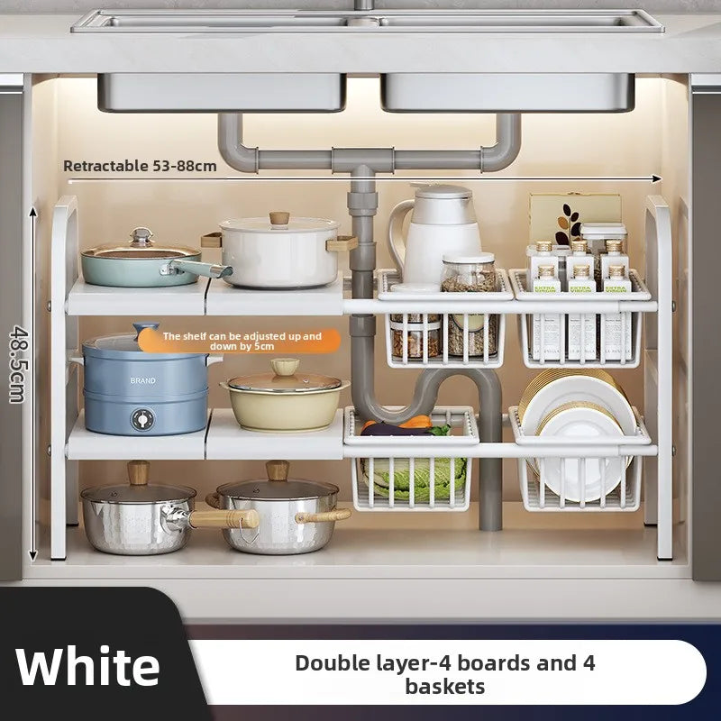 Kitchen Sink Expandable Storage