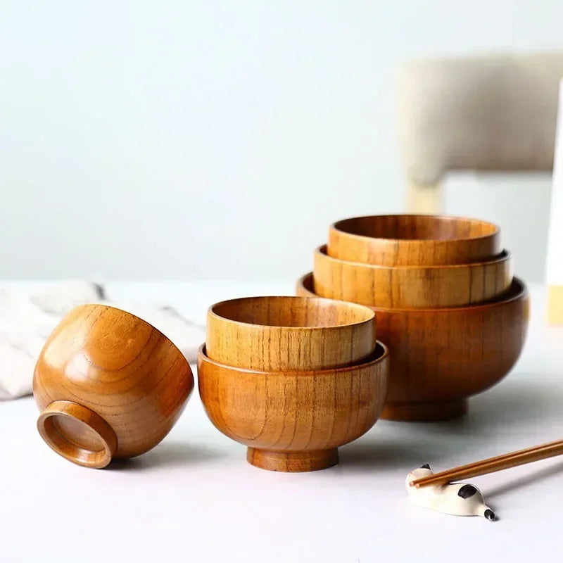 Wooden Dinner Bowl