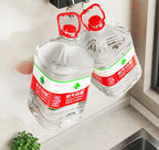 Wall-mounted kitchen knife storage block