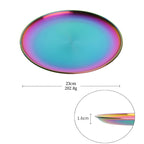 Stainless Steel Dinner Plate