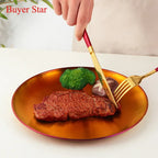 Stainless Steel Dinner Plate