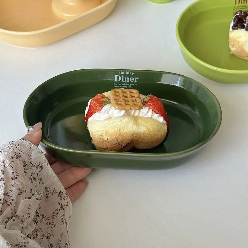 Korean Dishes Afternoon Tea Utensils