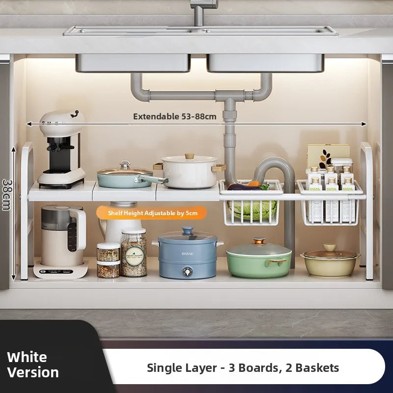 Kitchen Sink Expandable Storage