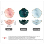 Japanese Style Ceramic Dish in Four Colors