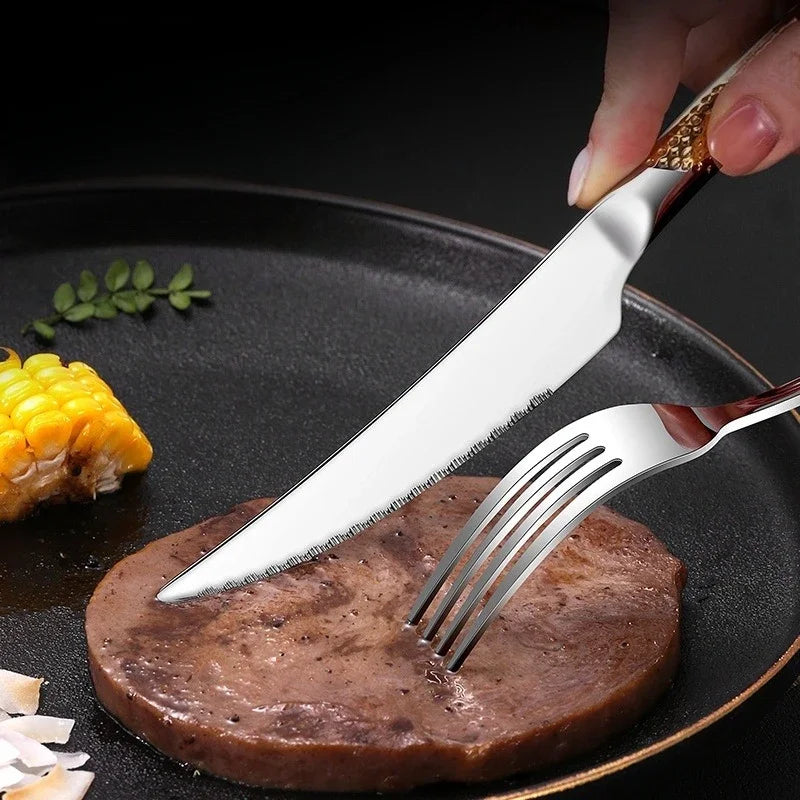 Stainless Steel Kitchen Cutlery Set