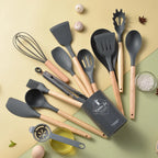 Silicone 14-piece Cooking Utensils Set