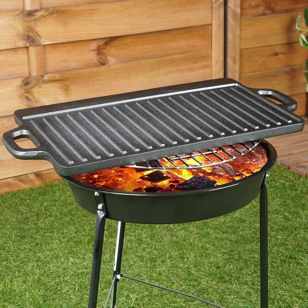 Cast Iron Outdoor Grill Pan