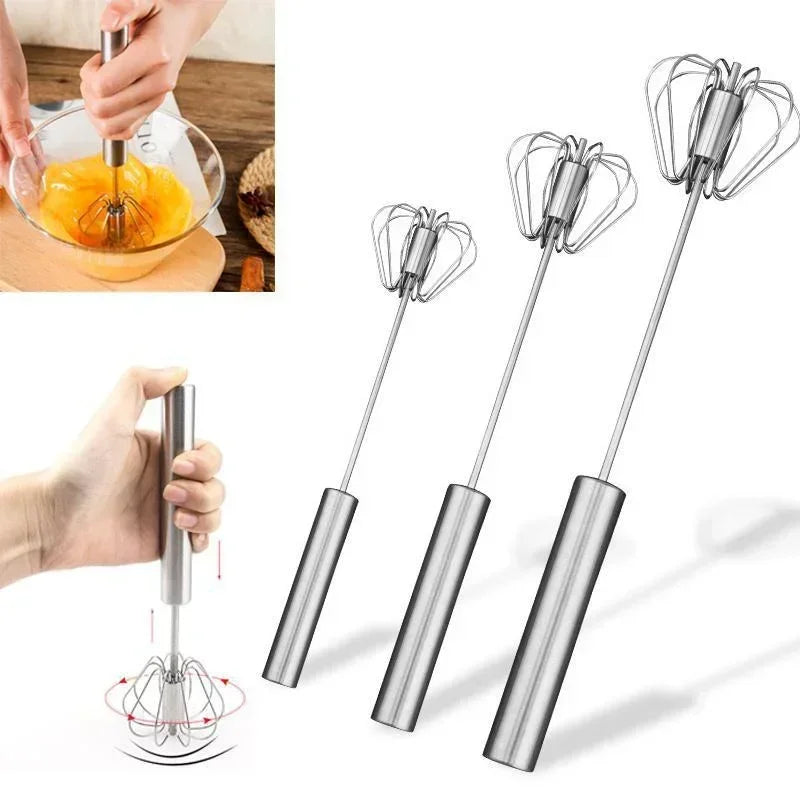 Stainless Steel Semi-Automatic Whisk Blender