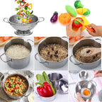 Stainless Steel Kitchen Play Set