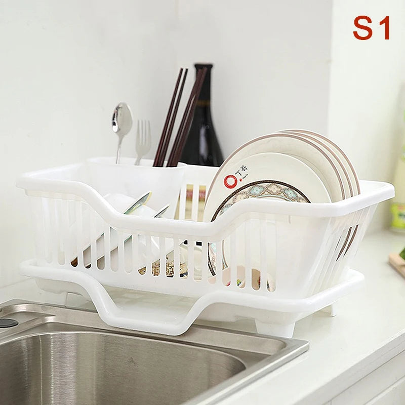 Kitchen Drainage Rack With Drainer Board