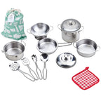Stainless Steel Kitchen Play Set