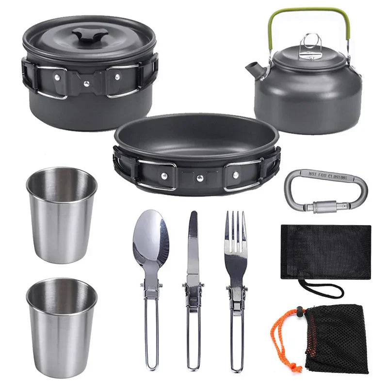 Aluminum Camping Cookware Set