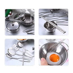 Stainless Steel Kitchen Play Set
