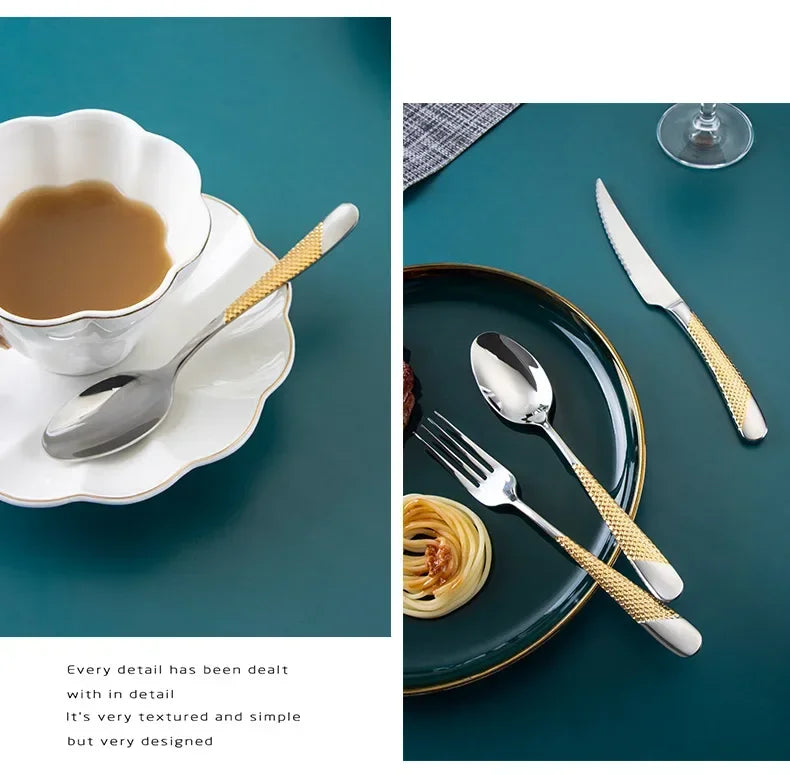 Stainless Steel Kitchen Cutlery Set