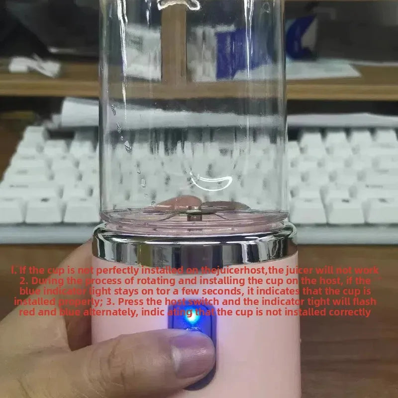 Portable Juice Blender with Drink Cups