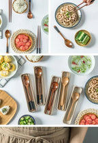 Wooden Spoon & Fork Dinner Kit