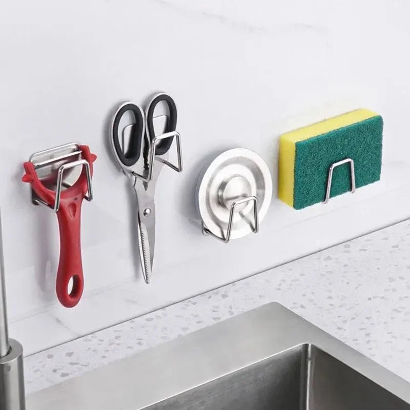 Wall Mounted Stainless Steel Storage Rack