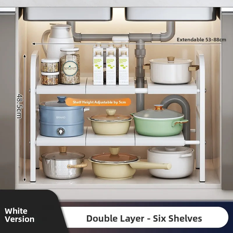 Kitchen Sink Expandable Storage