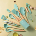 Silicone 14-piece Cooking Utensils Set