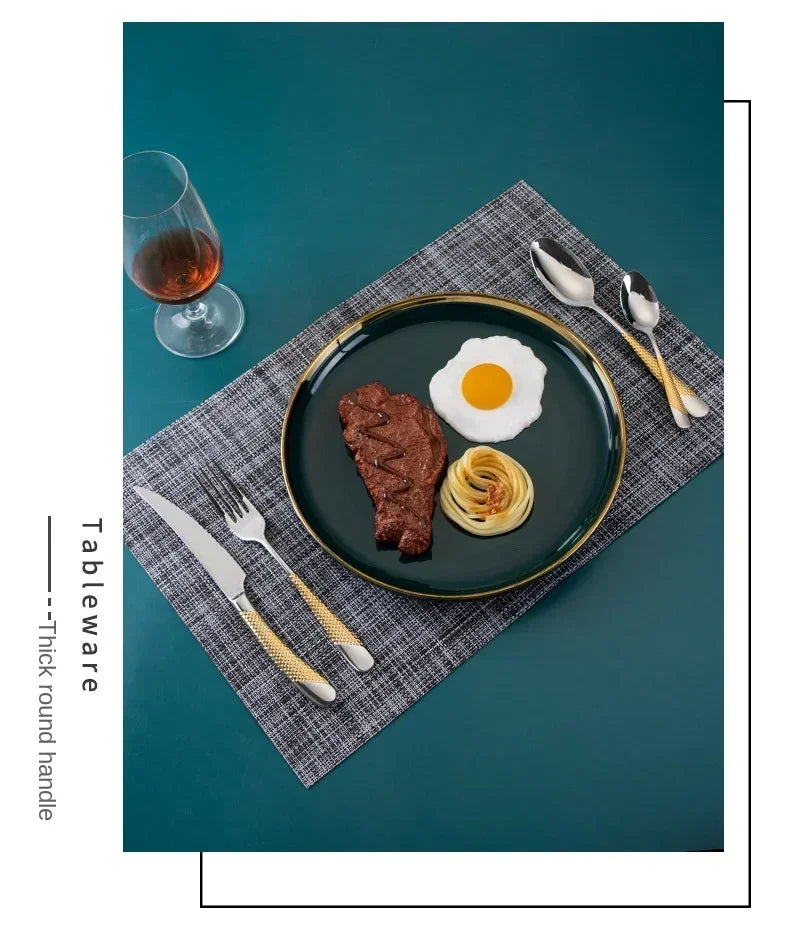 Stainless Steel Kitchen Cutlery Set