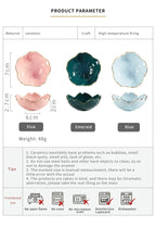 Japanese Style Ceramic Dish in Four Colors