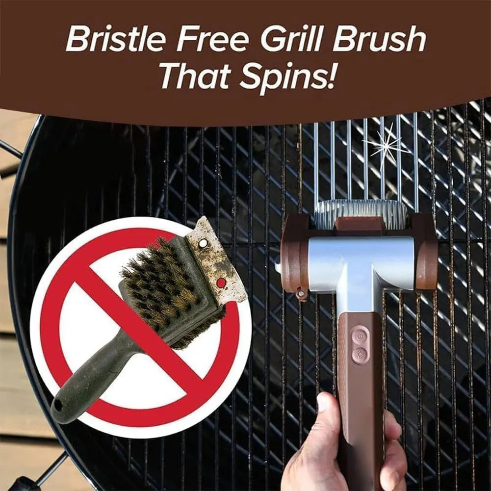 Electric Grill Cleaning Scrub Brush