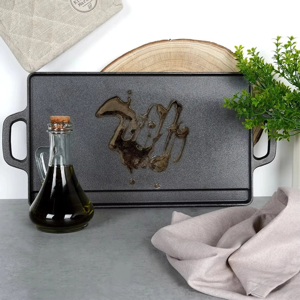 Cast Iron Outdoor Grill Pan