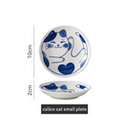 Japanese Style Ceramic Dessert Dish