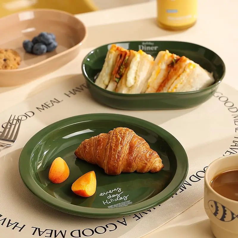 Korean Dishes Afternoon Tea Utensils