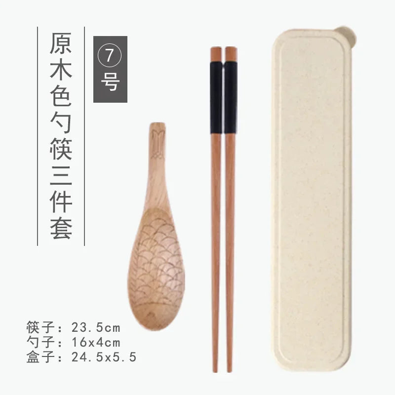 Wooden Spoon & Fork Dinner Kit