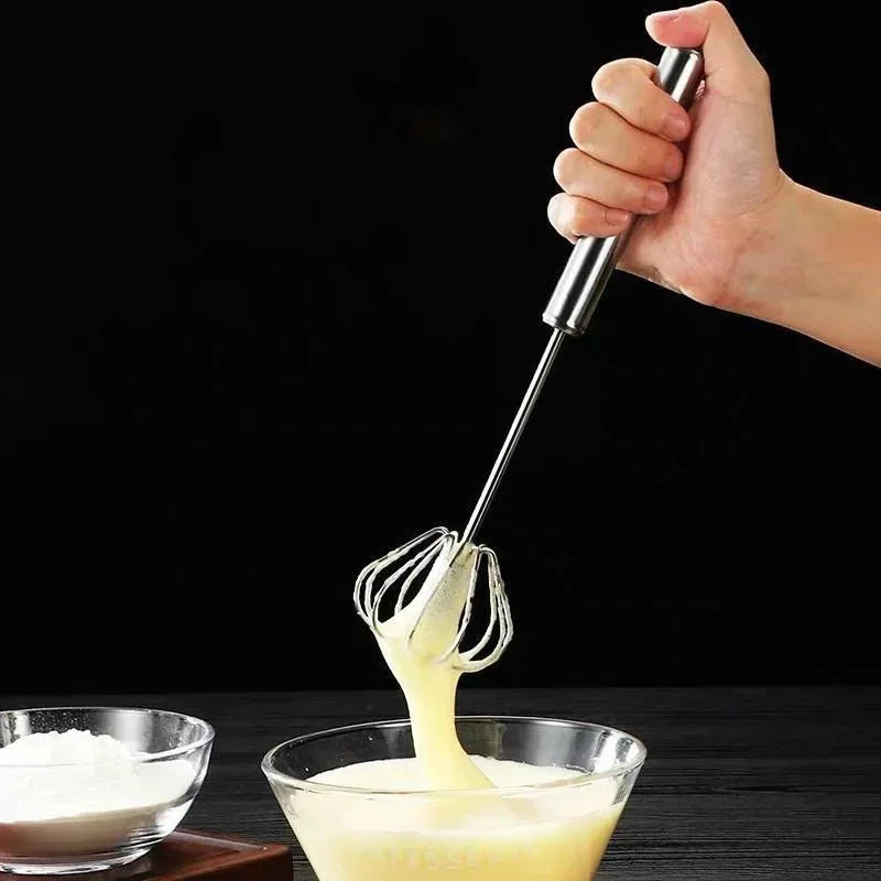 Stainless Steel Semi-Automatic Whisk Blender